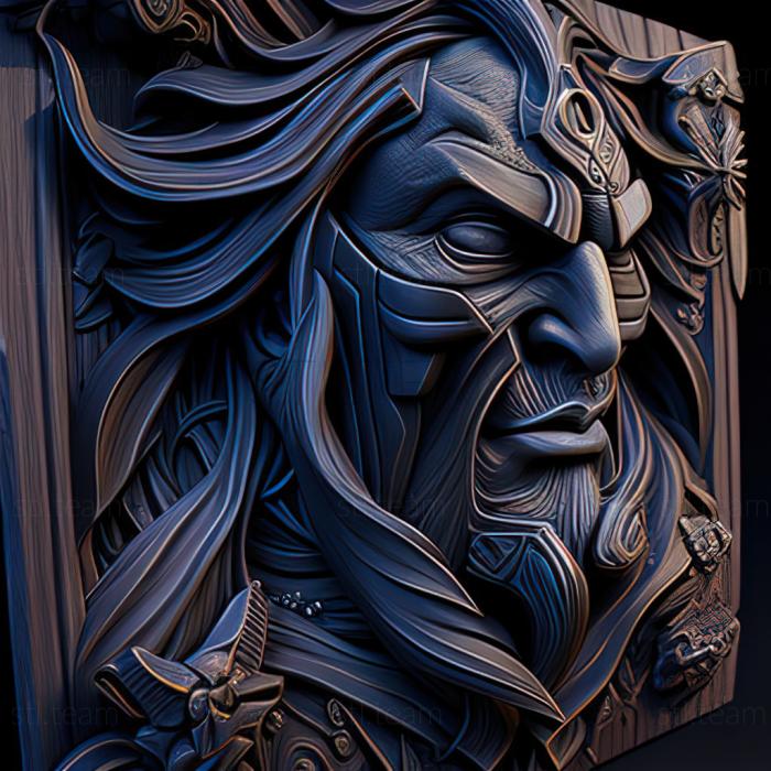 3D model st Arthas Warcraft III (STL)